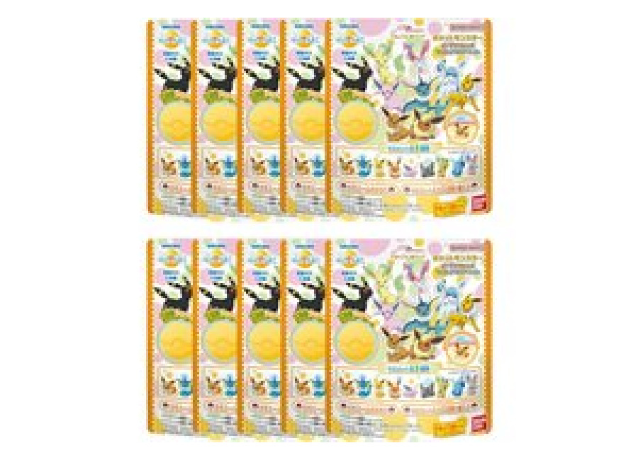 Bandai – Eevee Friends Surprised? Bath Ball – 1 pc (10ea) Set»