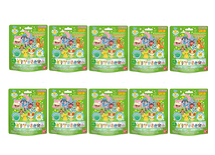 Bandai – Pokemon Figure Collection Surprised? Bath Ball – 1 pc (10ea) Set»