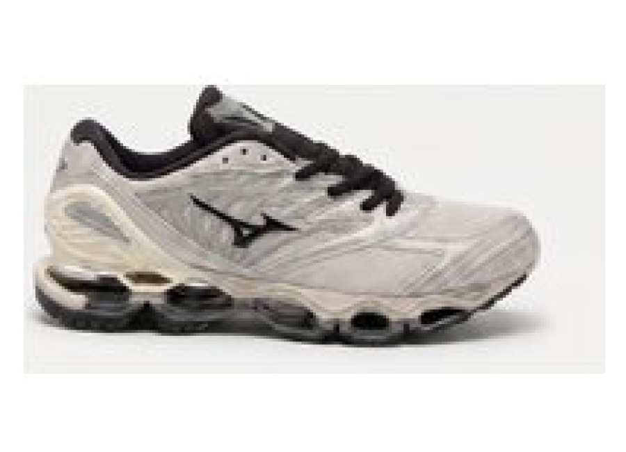 Mizuno Unisex S.l. Wave Prophecy Ls Silvercloud/black/opalgray | Zapatillas Running Outlet | Unisex | Gris