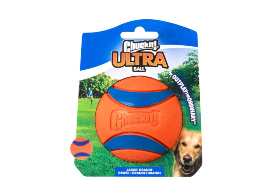 Chuckit! Ultra Squeaker Pelota con Sonido y Rebote para perros