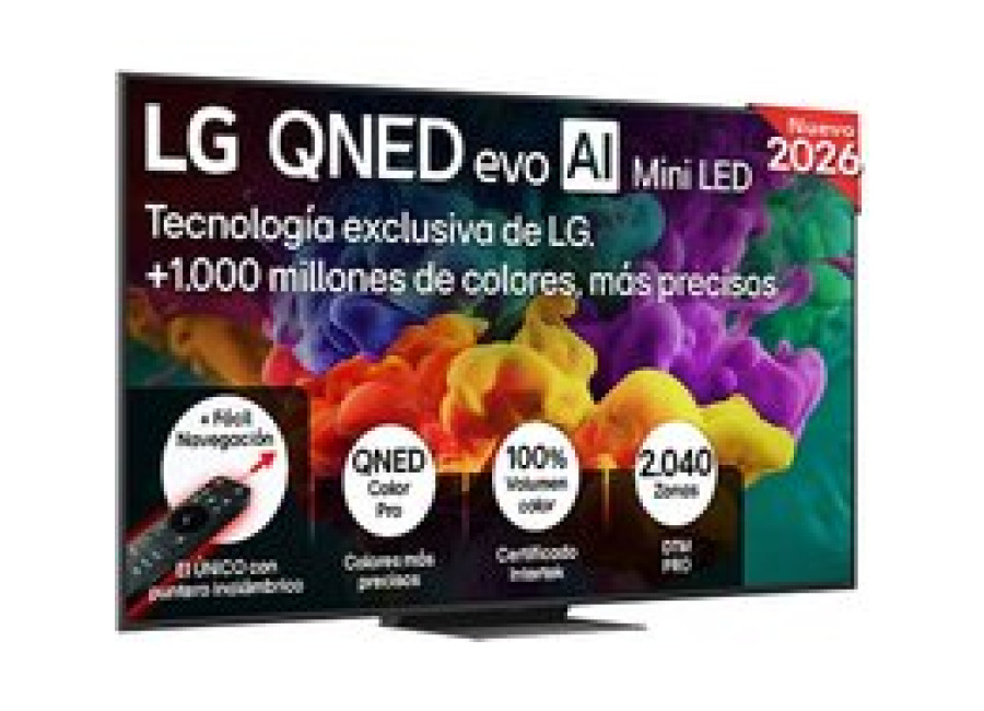Smart TV LG QNED evo MiniLED AI QNED85 65 pulgadas 4K 2026 – 65QNED85EB6A.OBSPTO | LG ES