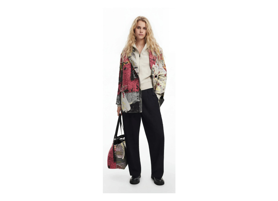 Desigual, Abrigo largo arty M. Christian Lacroix