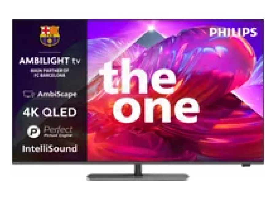 TV Philips 55 pulgadas QLED 120Hz VRR 144Hz HDMI 2.1 4K UHD Negro 55PQS9011