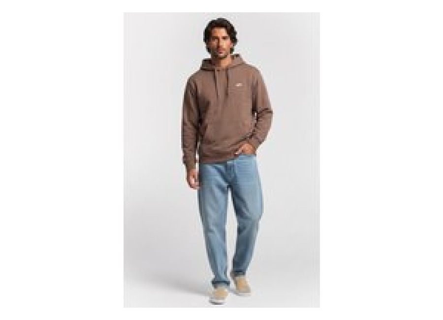 Vans Salton Loose Pullover Brown | Sudaderas con Capucha Outlet | Hombre | Marrón