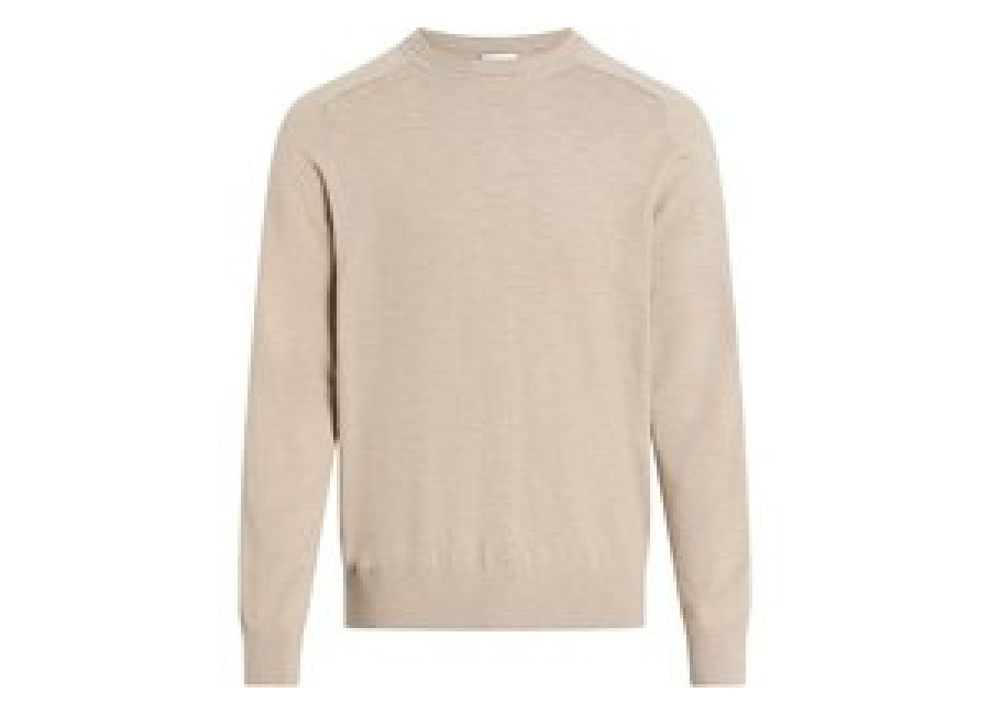 Calvin Klein Slub Texture Crew Neck Sweatshirt – Beige
