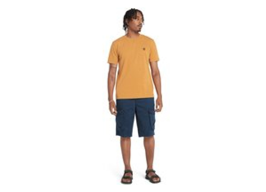 Timberland Twill Cargo Shorts Dark Sapphire | Pantalones Cortos Outlet | Hombre | Azul