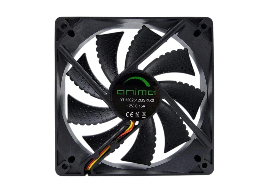 Tacens Ventilador para carcasa de PC Tacens Anima AF12 Negro