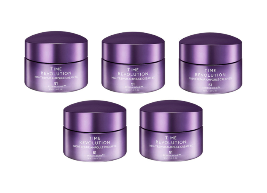 [OFERTA]MISSHA Time Revolution Night Repair Ampoule Cream 5X – 50ml (5ea) Set