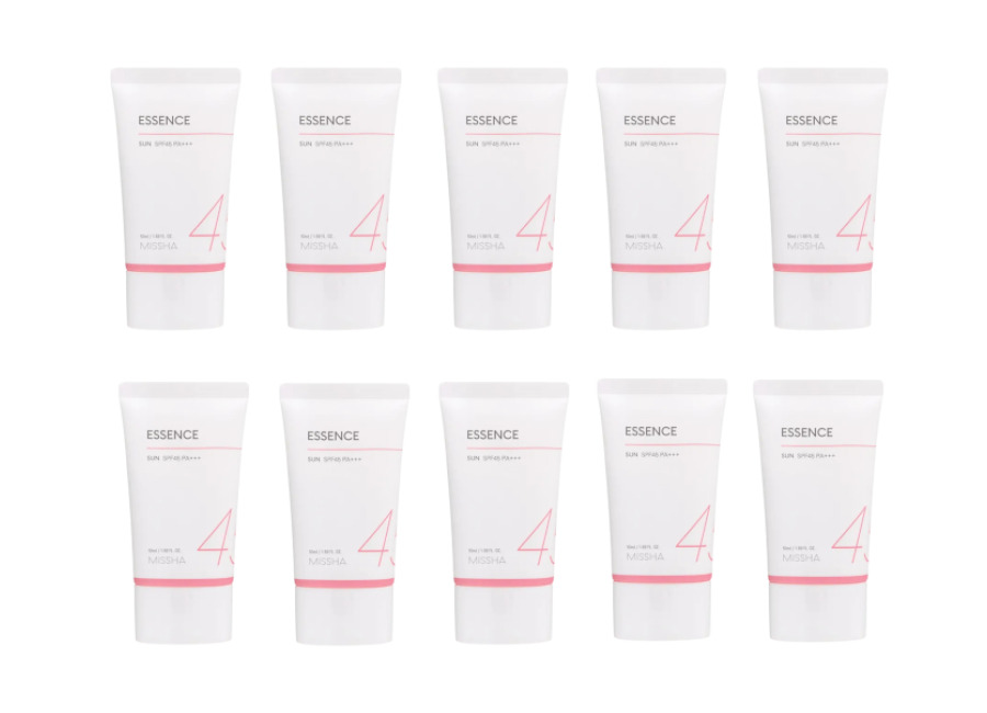 [Oferta] MISSHA All Around Safe Block Essence Sun SPF45 PA+++ – 50ml (10ea) Set