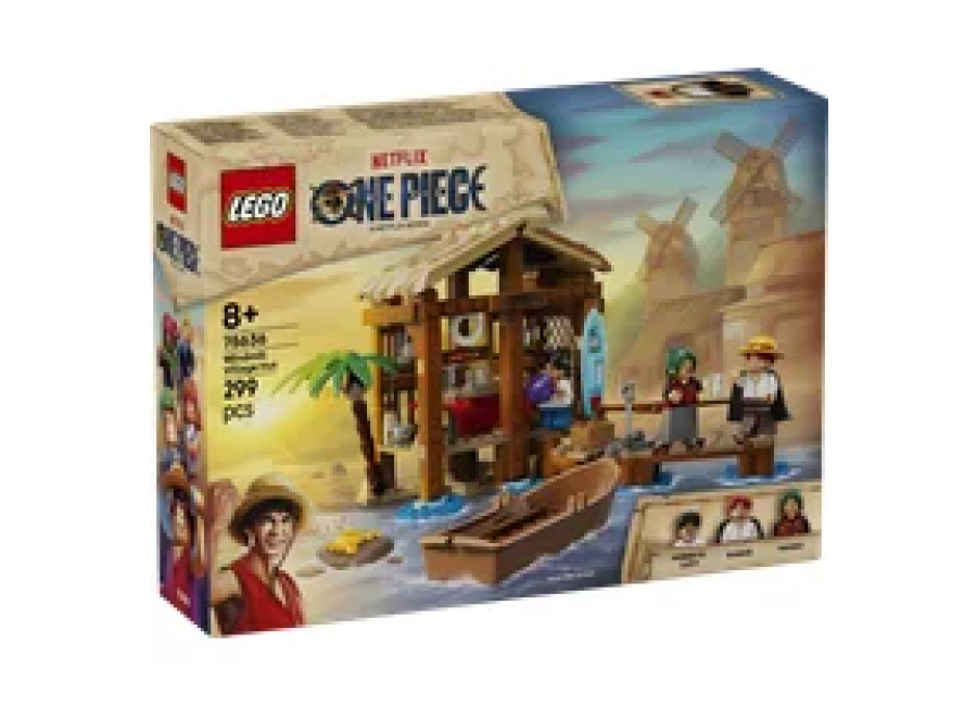 Set LEGO One Piece Cabaña del Pueblo Molino de Viento 75636