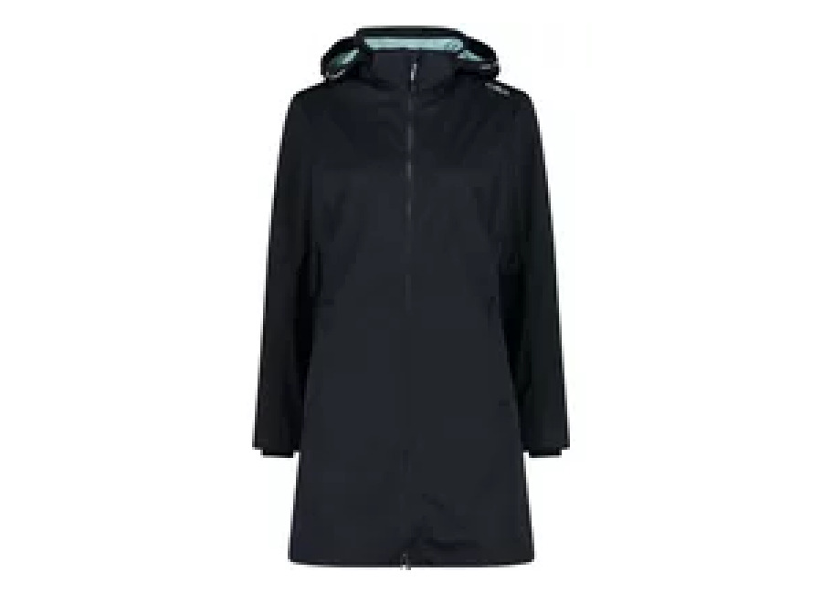 Parka mujer con capucha y zipper CMP