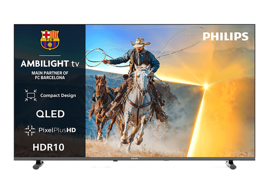 TV QLED 40″ – Philips 40PQS6901/12, Full-HD, Pixel Plus HD, Smart TV, DVB-T2, Ambilight, HDR 10, Negro