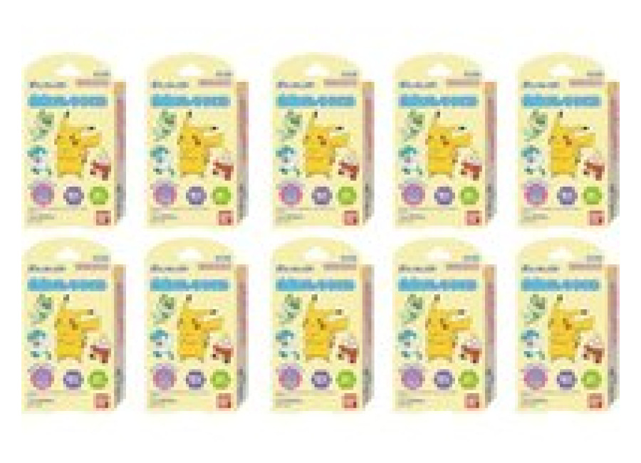 Bandai – Pattern Medicinal Tape – 18 pcs – Pokemon (10ea) Set»