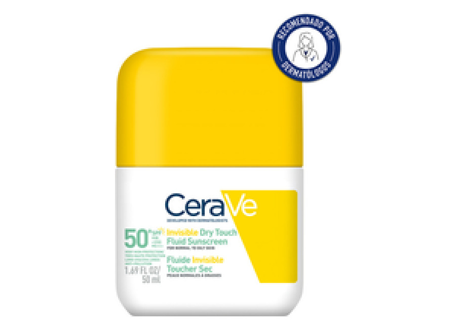 CeraVe Oil Control Fluido Protector Invisible SPF50 50ml – Protector Solar Mate para Piel Mixta a Grasa con Ceramidas