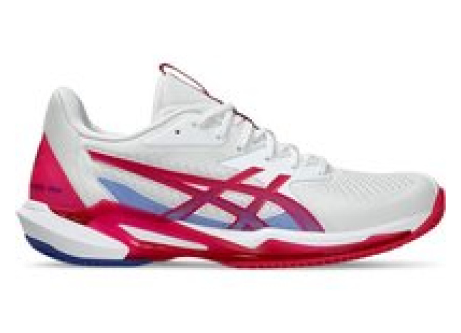 Zapatillas de Tenis ASICS Solution Speed Ff 3 Clay Mujer Blanco/Rosa