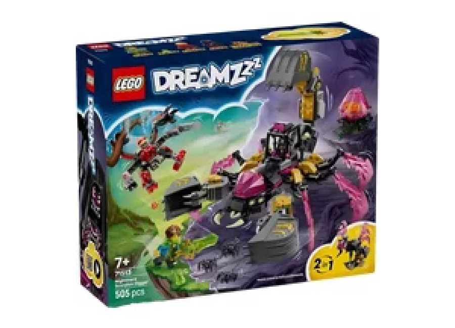 Juego de construcción LEGO DREAMZzz Excavadora Escorpión de Pesadilla 71513