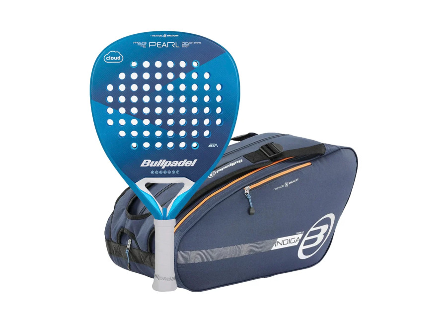 Bullpadel Pala BULLPADEL PEARL Cloud 2025 BEA GONZÁLEZ + BULLPADEL BPP-24015 TOUR Azul Marino2024