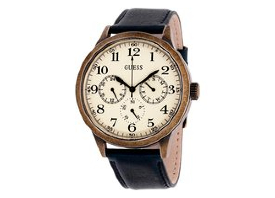 Guess W1101g2 Gents Trend Reloj Para Para Hombre Color Beige