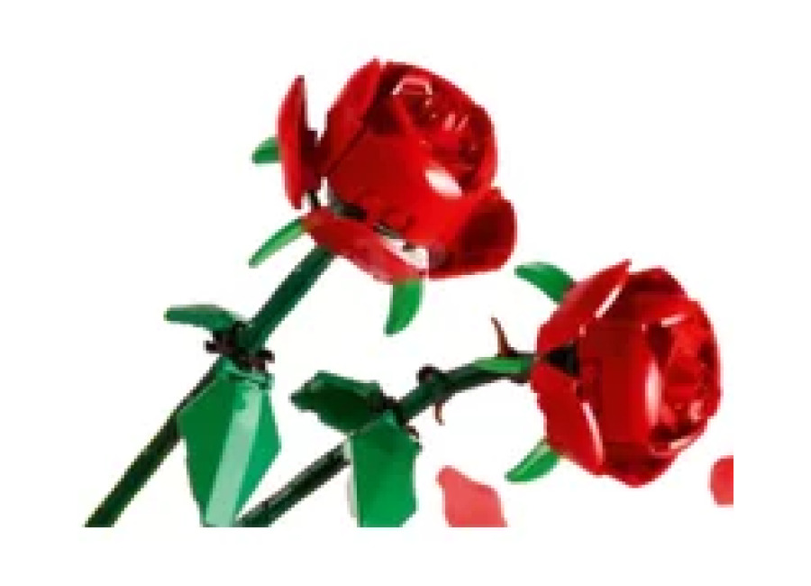 Set de construcción LEGO Botanicals Rosas 40460 120 piezas +8 años