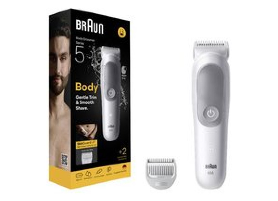 Afeitadora Braun Bg5500 Series 5 Gentle Trimmer & Smooth Shave