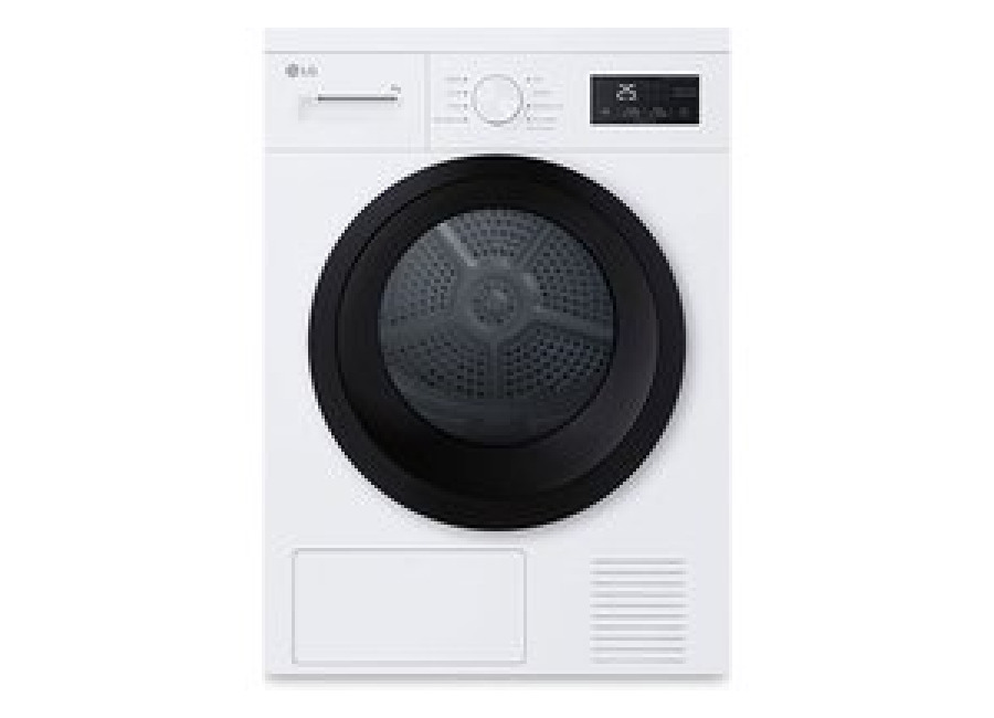 Outlet Secadora 8kg, D, con Bomba de calor, Blanca, Serie 100 – RHA1008NWK.OBSEXC