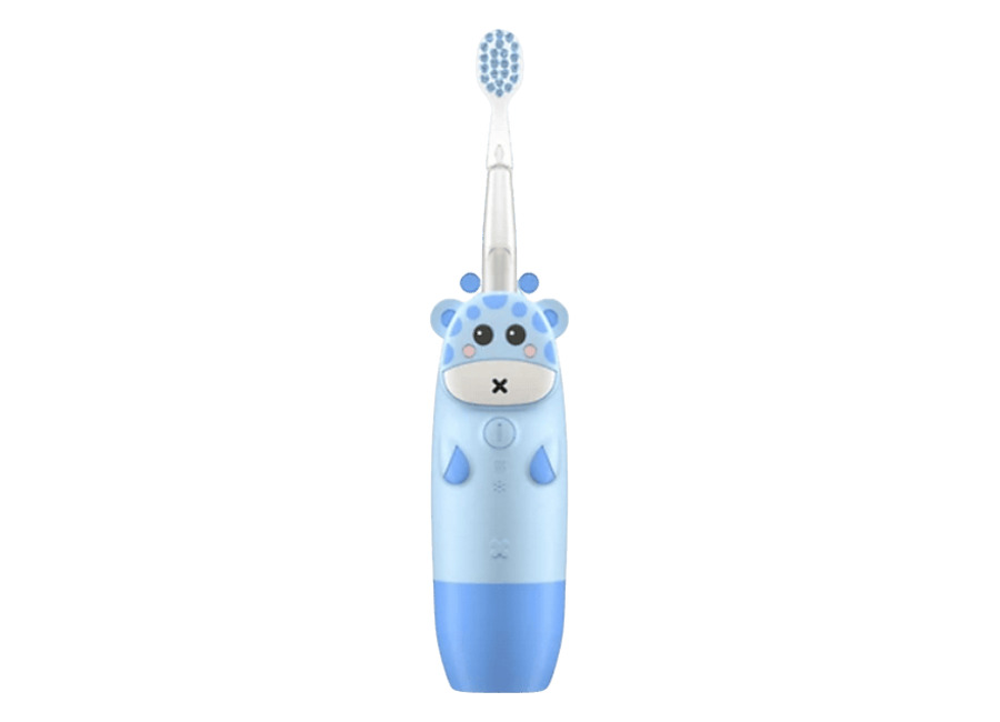 Innogio Cepillo eléctrico infantil – InnoGIO GIO-450BLUE, Para niños, Sónico, Función de memoria, IPX7, Luces colores, Azul