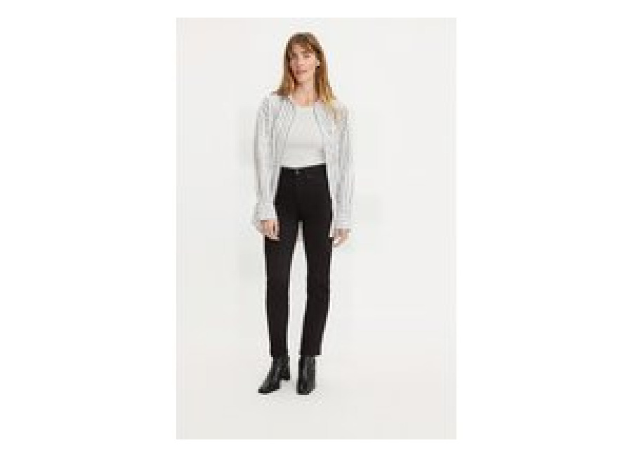 Levi’s 724 Jeans In Black Talla: W23L30 | Vaqueros Pitillo Outlet | Mujer | Negro
