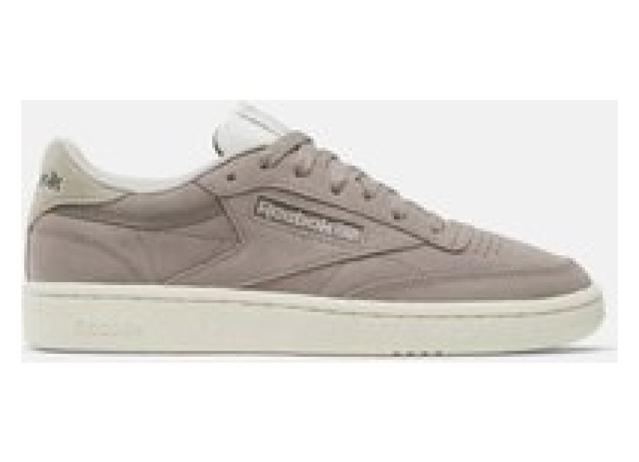 Reebok Club C 85 Grittygrey/sportbeige/breakawaygreen | Zapatillas Deportivas Outlet | Mujer | Gris