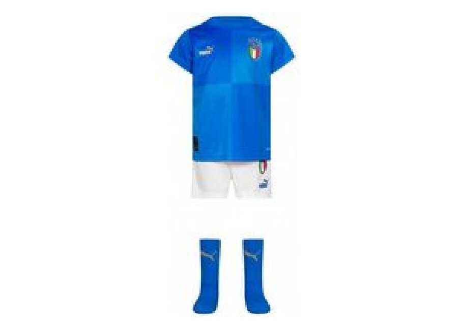 Italia FIGC PUMA Bebé Conjunto de fútbol de primera equipación 765647-01