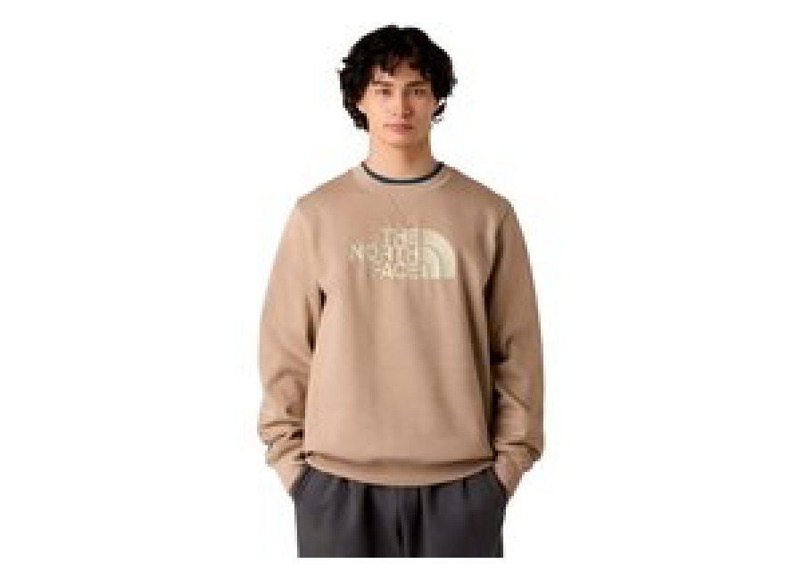 Sudadera The north Face Drew Peak Regular Crew Mushroom Hombre Beige