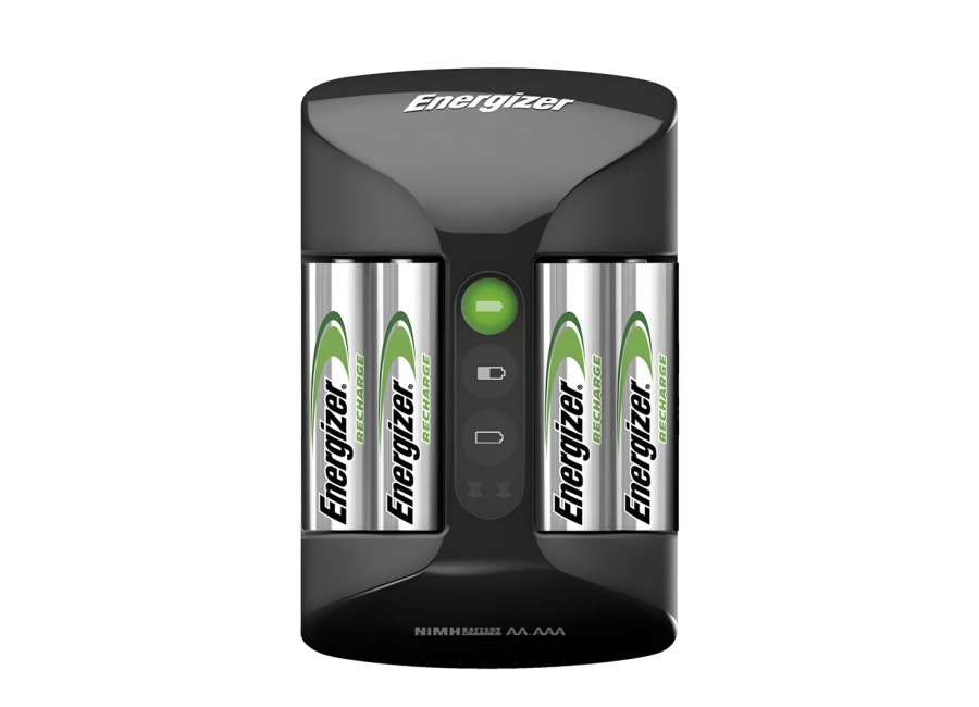 Energizer Cargador de pilas Energizer Pro Charger+ con 4 pilas AA 2000mAh NiMH