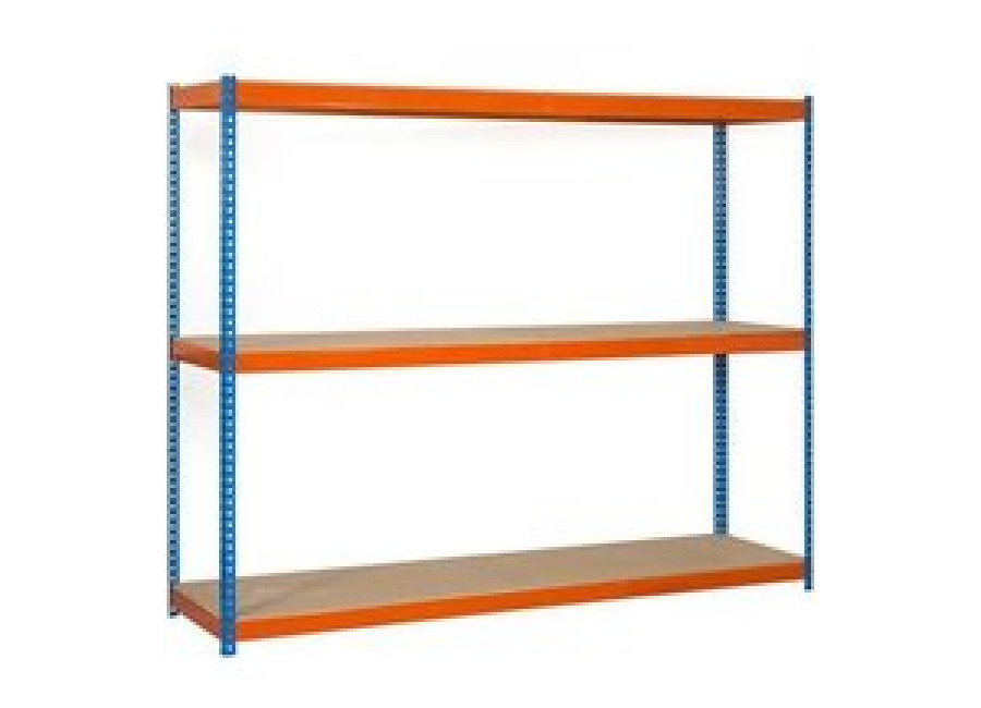 Kit Ecoforte 1807-3 Chipboard Azul/naranja/mader