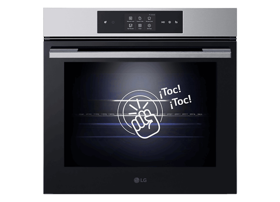 LG Horno a vapor – LG WS9D7651WS, Multifunción, Sistema de limpieza Blue EasyClean™, 76 L, 59.2 cm, Acero inoxidable