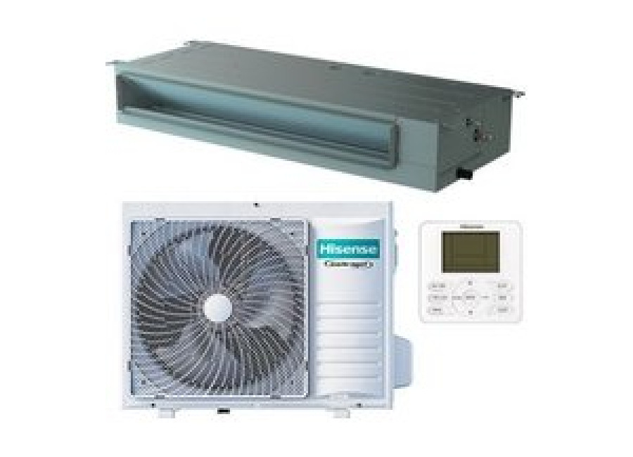 Aire Acondicionado Conductos Hisense AUD71UX4RFM8 + AUW71U4RJ7