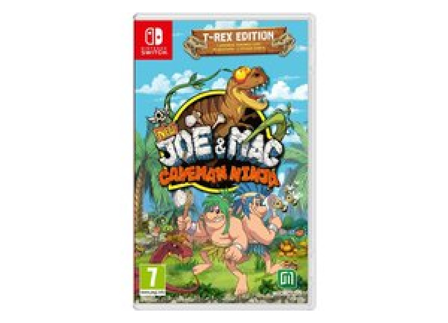 Juego New Joe & Mac: Caveman Ninja T-Rex Edition para Nintendo Switch PAL EU – Nuevo Original Precintado