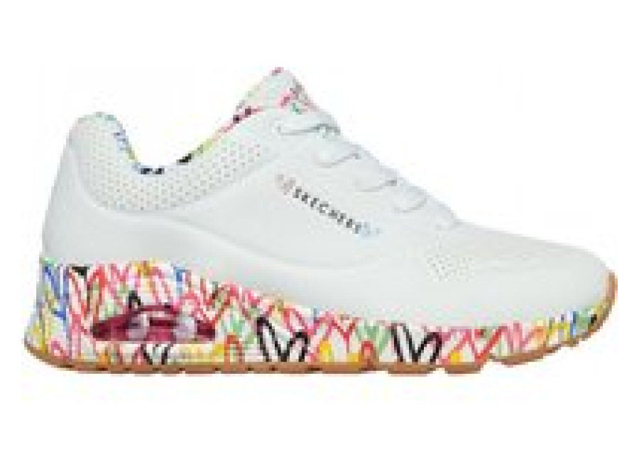 Skechers | Mujer | Zapatillas Uno Loving Love blanco