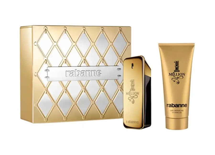 Paco Rabanne – 1 Million Set Regalo hombre Eau de Toilette 100 ml + Gel de ducha 100 ml | Estuche regalo hombre One Million | Oro Líquido, Seducción de Cuero y el Ritual Completo del Éxito 👑💰🔥