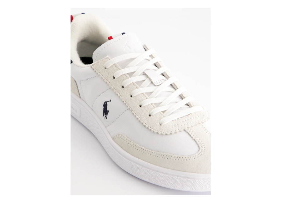 Ralph Lauren Zapatillas blancas de piel – POLO Ralph Lauren Bedford, 41