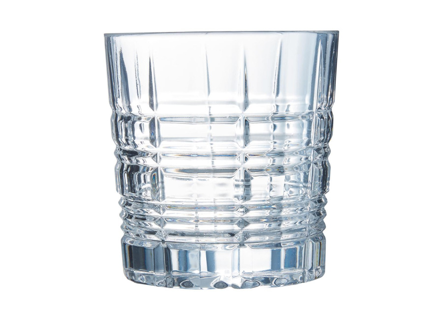 Arcoroc Juego 6 vasos bajos vidrio 30cl transparente Brixton Arcoroc