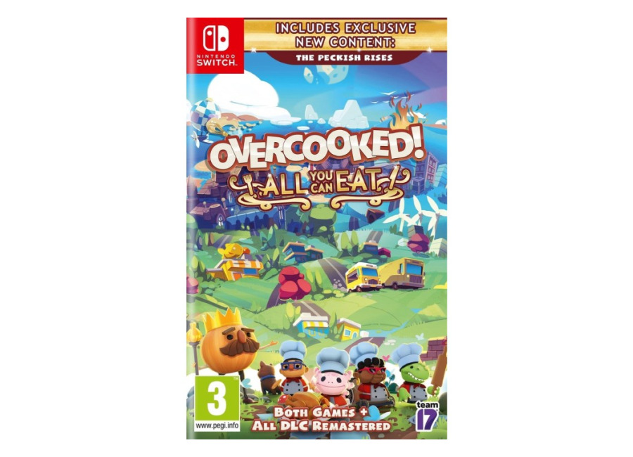 Juego Overcooked: All You Can Eat para Nintendo Switch PAL EU – Nuevo Original Precintado