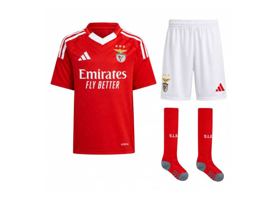 SL Benfica adidas Niño Conjunto de fútbol + Medias de fútbol JJ5125X