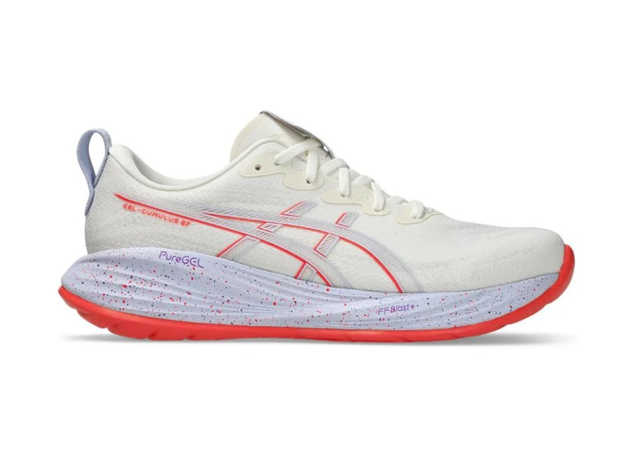 Zapatillas de Running ASICS Gel-Cumulus 27 Tokyo Hombre Beige/Morado