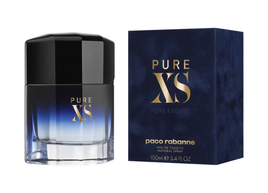 Paco Rabanne – Pure XS Eau de Toilette 100 Ml. | Colonia para hombre. Frescura Helada, Jengibre, Vainilla Ardiente, Licor y Mirra. Fragancia Masculina Oriental Especiada Magnética y Duradera