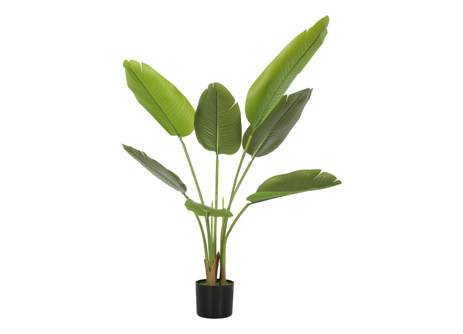 HOMCOM Planta Artificial de Interior, Árbol de Plátano Artificial de 30 cm con Maceta de Plástico…