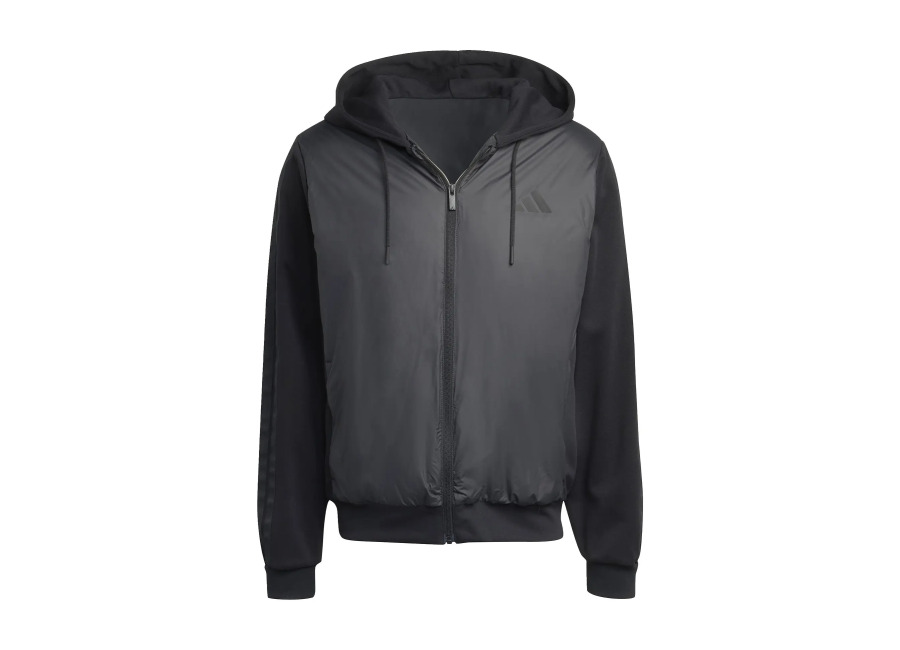 Plumífero con capucha adidas Essentials Climawarm 3-Stripe