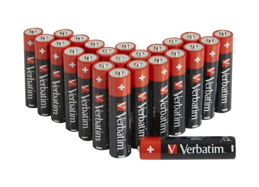 Verbatim Pilas Verbatim Alkaline AA LR6 Pack 24