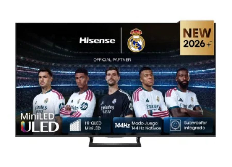 Smart TV MiniLED 55″ (139,7 cm) Hisense 55U7SE, 4K UHD, 144 Hz, Dolby Vision, Dolby Vision IQ, HDR+, Dolby MS12, DTS X