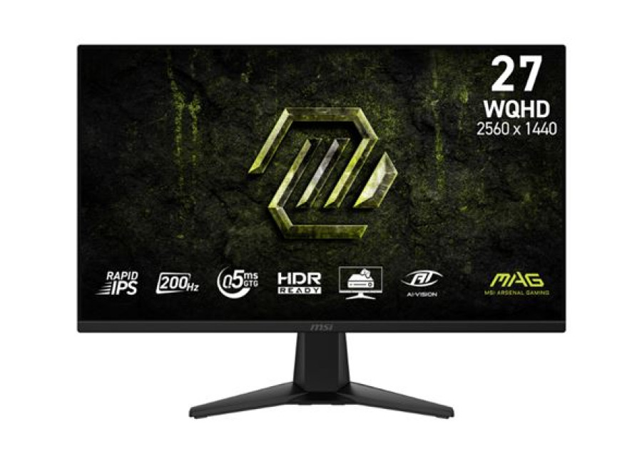 Monitor Gaming Msi Mag 275qf E20 27″ Wqhd 200hz Negro