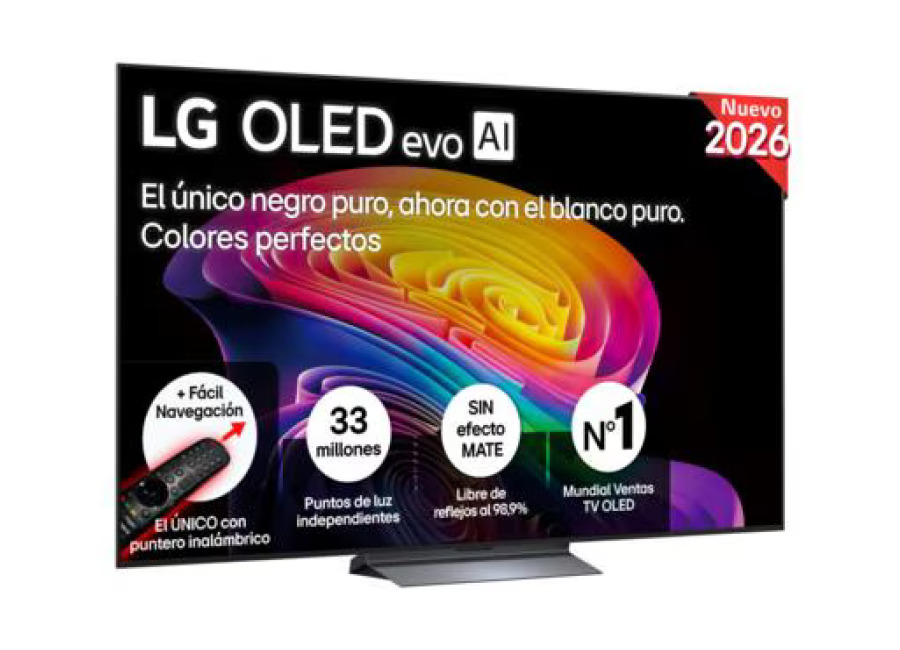 Outlet Smart TV LG OLED evo AI C6 77 pulgadas 4K 2026 – OLED77C66LB.OUTLET