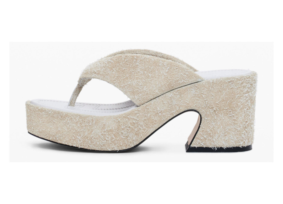 Desigual, Sandalia piel Studio, Cow Leather, Negro